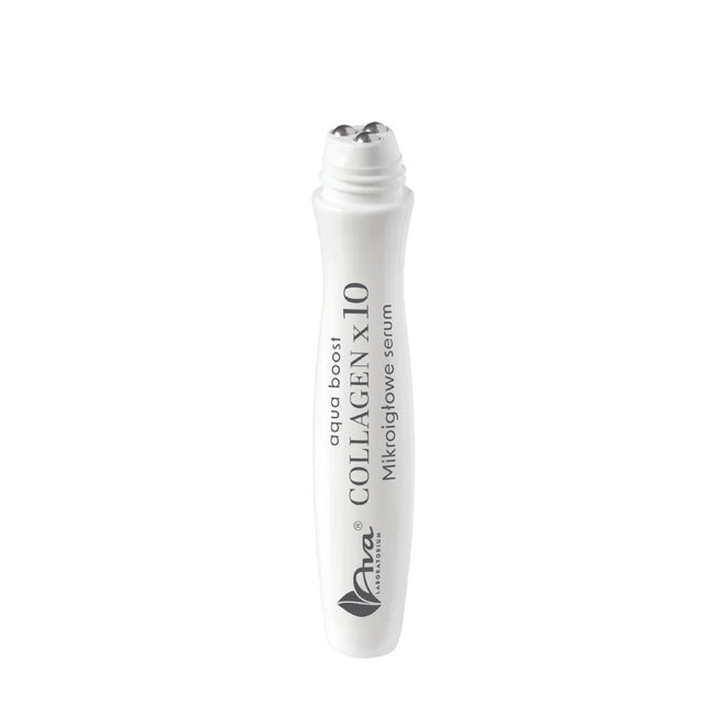 Ava Laboratorium Aqua Boost Collagen x10 mikroigłowe serum na zmarszczki mimiczne 15ml