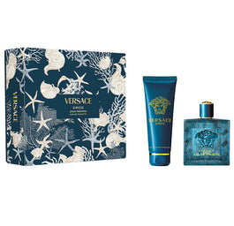 Versace Eros Pour Homme zestaw woda toaletowa spray 100ml + żel pod prysznic 150ml