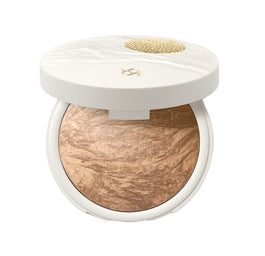 KIKO Milano Gold Reflections Sunkissed Baked Bronzer wypiekany bronzer do twarzy 02 Sienna 20g