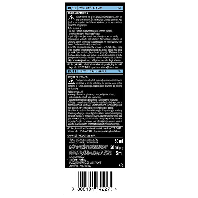 Syoss Permanent Cool Color farba do włosów