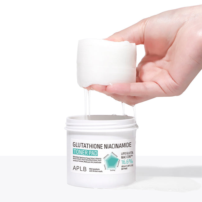 APLB Glutathione Niacinamide Toner Pad płatki tonizujące do twarzy 60szt.