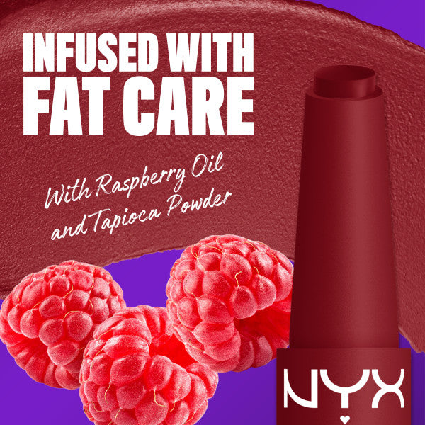 NYX Professional MakeUp Fat Matte Smooth Color Lipstick matowy balsam do ust w sztyfcie 2g
