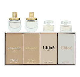 Chloe Les Parfums zestaw Chloe woda perfumowana 5ml + Nomade woda perfumowana 5ml + Nomade woda toaletowa 5ml + Rose Tangerine woda toaletowa 5ml