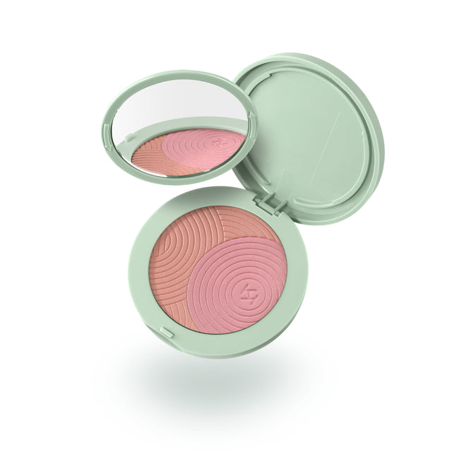 KIKO Milano Kind by KIKO Silky Touch Powder Duo Blush podwójny róż do policzków w pudrze