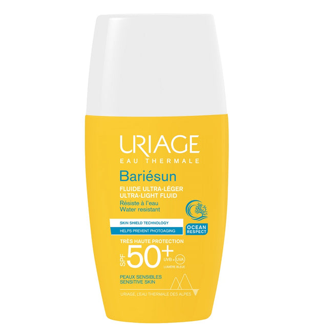 URIAGE Bariesun ultralekki fluid do twarzy SPF50+ 30ml