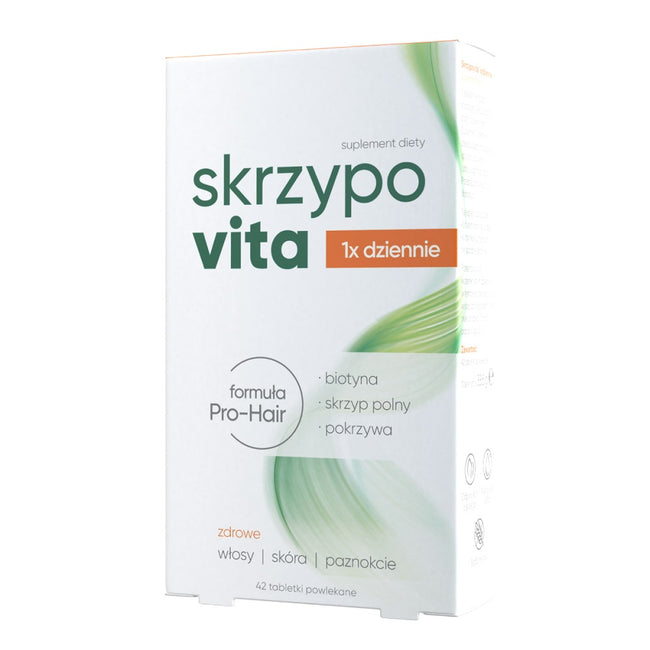 Skrzypovita 1x dziennie suplement diety 42 tabletki powlekane
