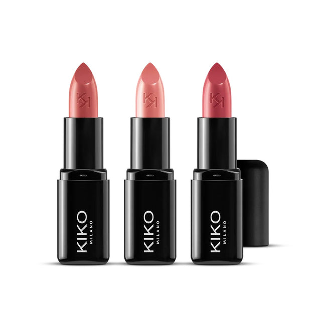 KIKO Milano Smart Fusion Lip Set zestaw błyszczących pomadek do ust 3x3g