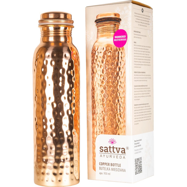 Sattva Butelka miedziana diamentowa 950ml