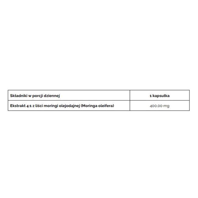 Pharmovit Moringa oleifera 400 mg suplement diety 90 kapsułek