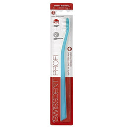 Swissdent Profi Whitening Soft szczoteczka do zębów Niebieska 1szt
