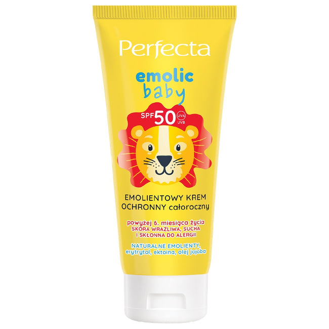 Perfecta Emolic Baby emolientowy krem ochronny całoroczny SPF50 50ml