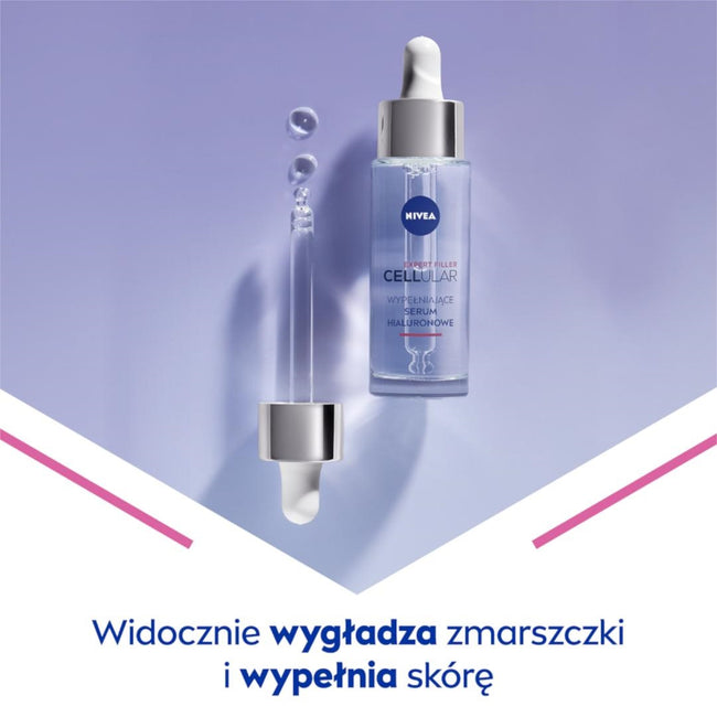 Nivea Cellular Expert Filler zestaw krem anti-age na dzień 50ml + serum wypełniające 30ml