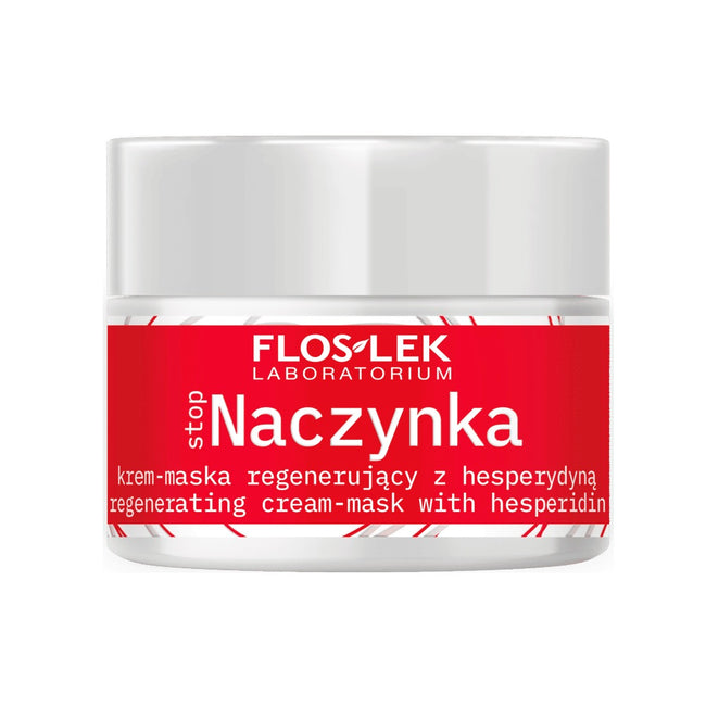 Floslek stopNaczynka krem-maska regenerujący z hesperydyną na noc 50ml