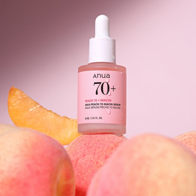 Anua Peach 70 + Niacin rozświetlające serum do twarzy 30ml