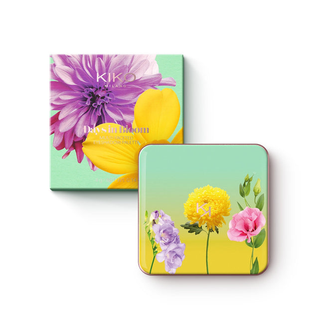 KIKO Milano Days In Bloom Multi-Faceted Eyeshadow Palette paleta cieni do powiek o różnych wykończeniach