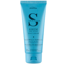 Joanna Sensual krem do stóp kozie mleko & prebiotyki 100g