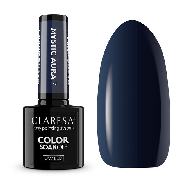 Claresa Color Soak Off UV/LED Mystic Aura lakier hybrydowy