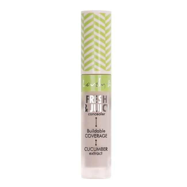 Lovely Fresh & Juicy Concealer rozświetlający korektor do twarzy z ekstraktem z ogórka 4.8g