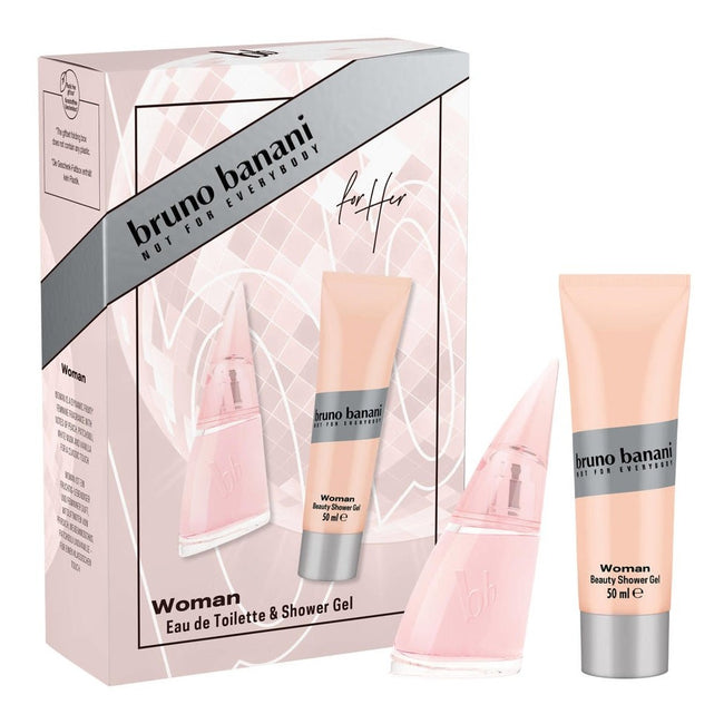 Bruno Banani Woman zestaw woda toaletowa spray 30ml + żel pod prysznic 50ml