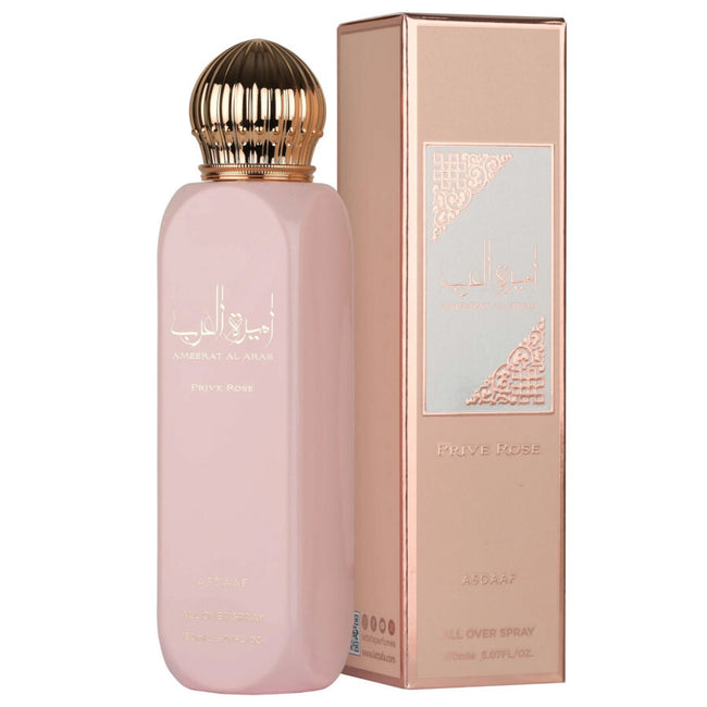 Asdaaf Ameerat Al Arab Prive Rose perfumowany spray do ciała 150ml