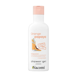 Nacomi Żel pod prysznic pomarańcza i papaja 300ml