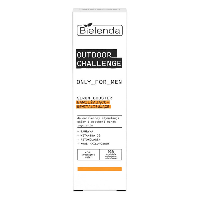 Bielenda Only For Men Outdoor Challenge serum-booster nawilżająco-rewitalizujące 30ml