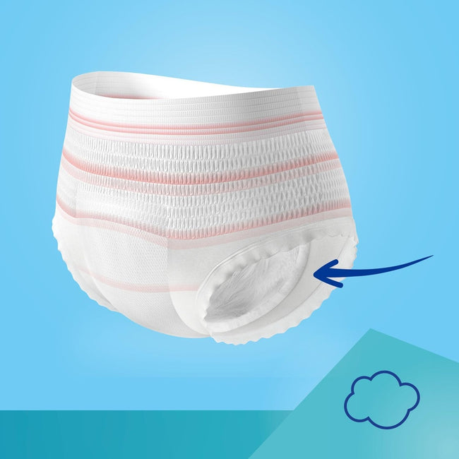Canpol Babies Oddychające jednorazowe majtki poporodowe 2w1 z podkładem L/XL 5szt