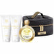 Versace Eros Pour Femme zestaw woda toaletowa spray 100ml + balsam do ciała 100ml + żel pod prysznic 100ml + kosmetyczka