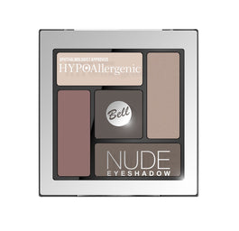 Bell HypoAllergenic Nude Eyeshadow hypoalergiczne satynowo-kremowe cienie do powiek