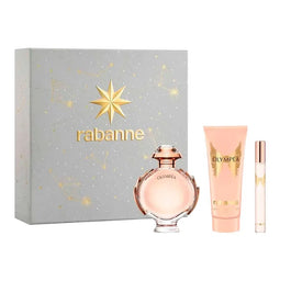 Paco Rabanne Olympea zestaw woda perfumowana spray 80ml + balsam do ciała 100ml + woda perfumowana 10ml