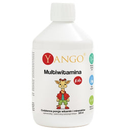 Yango Multiwitamina Kids suplement diety w płynie 500ml
