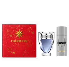 Paco Rabanne Invictus zestaw woda toaletowa spray 100ml + dezodorant spray 150ml