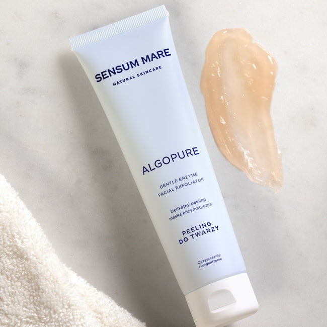 Sensum Mare Algopure delikatny peeling-maska enzymatyczna o działaniu oczyszczającym i wygładzającym 100ml