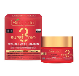 Bielenda Super Trio głęboko odbudowujący krem przeciwzmarszczkowy 70+ 50ml