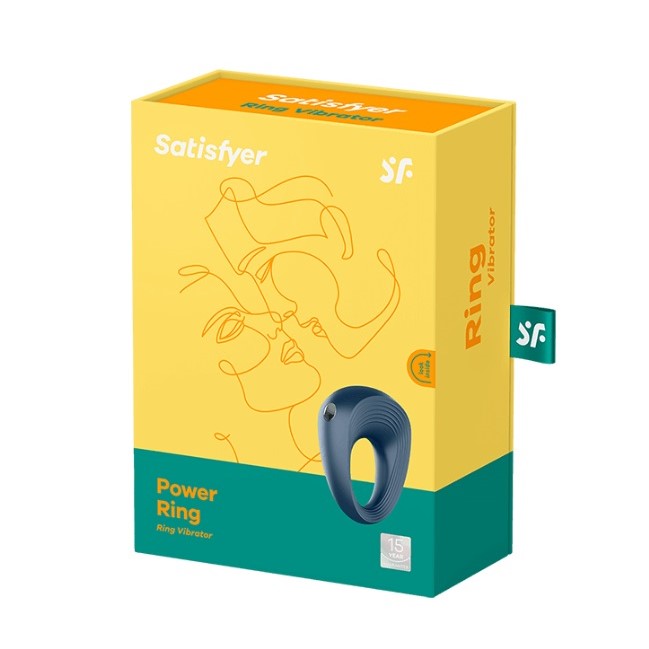 Satisfyer Power Ring wibrujący silikonowy pierścień erekcyjny