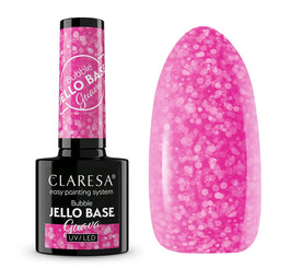 Claresa Bubble Jello Base baza hybrydowa Guava 5g