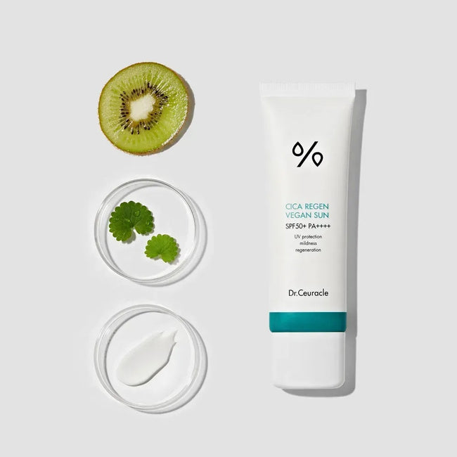 Dr. Ceuracle Cica Regen Vegan Sun SPF50+/PA++++ kojący krem-żel z filtrem 50ml
