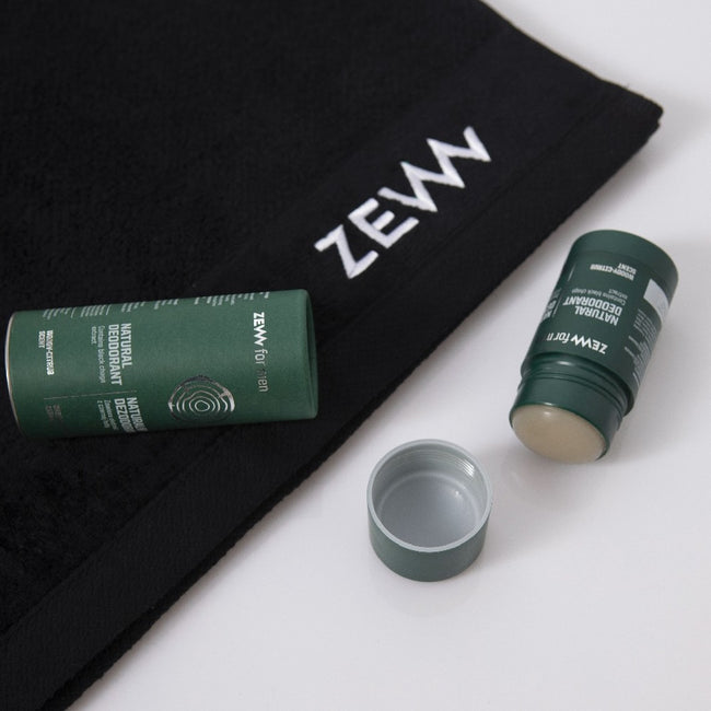 Zew For Men Naturalny dezodorant w sztyfcie z czarną hubą 80g
