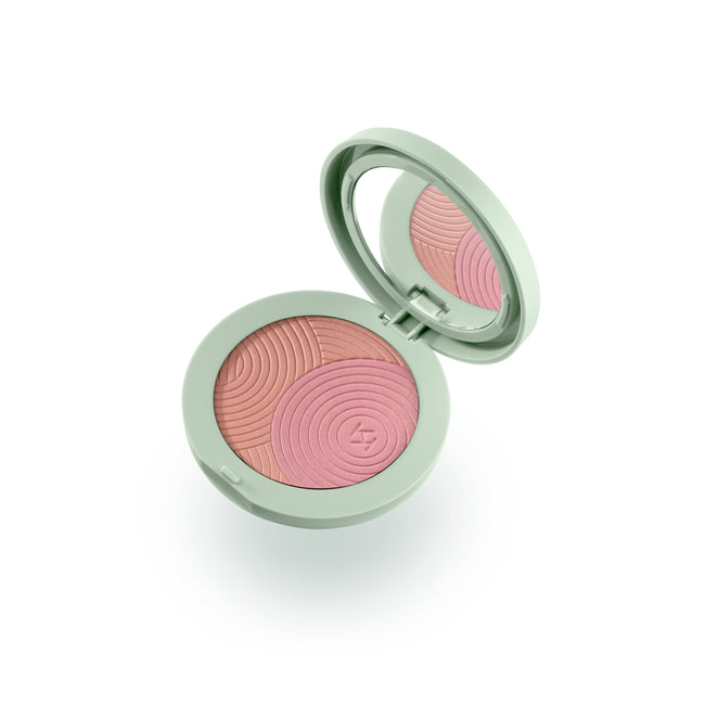 KIKO Milano Kind by KIKO Silky Touch Powder Duo Blush podwójny róż do policzków w pudrze