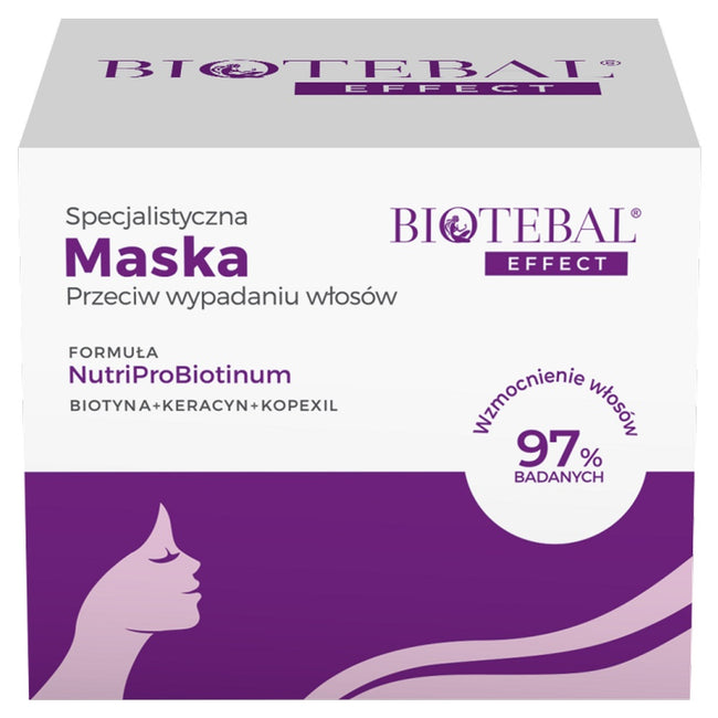 Biotebal Effect specjalistyczna maska przeciw wypadaniu włosów 150ml