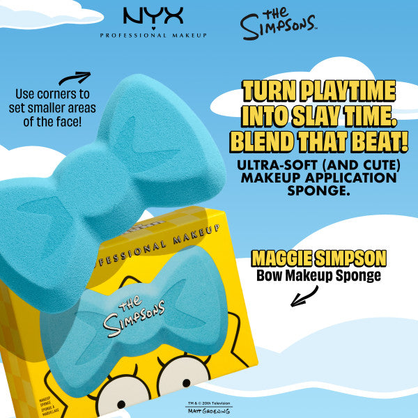 NYX Professional MakeUp Maggie Simpson Bow gąbeczka do makijażu