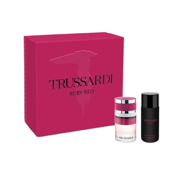 trussardi trussardi ruby red woda perfumowana 60 ml   zestaw  