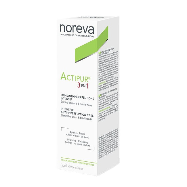 Noreva Actipur intensywna kuracja przeciw niedoskonałościom 3w1 30ml