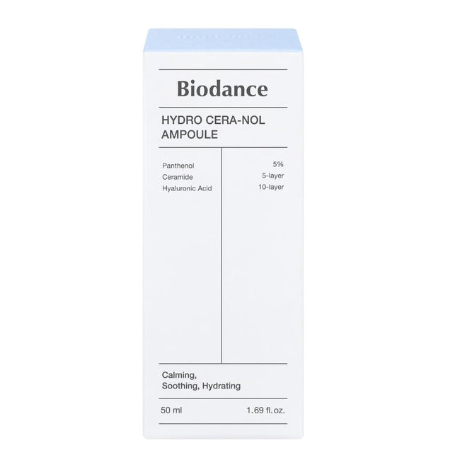 Biodance Hydro Cera-Nol Ampoule nawilżająco-kojąca ampułka do twarzy 50ml