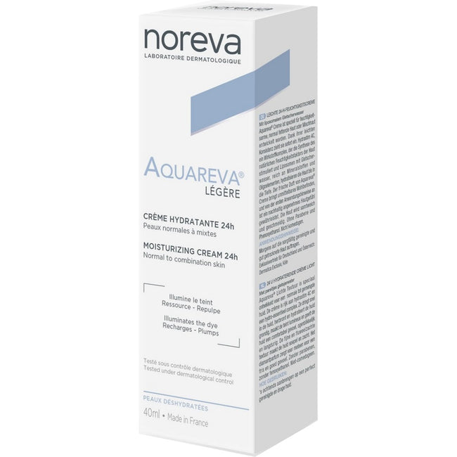 Noreva Aquareva Light lekki krem nawilżający do twarzy 40ml