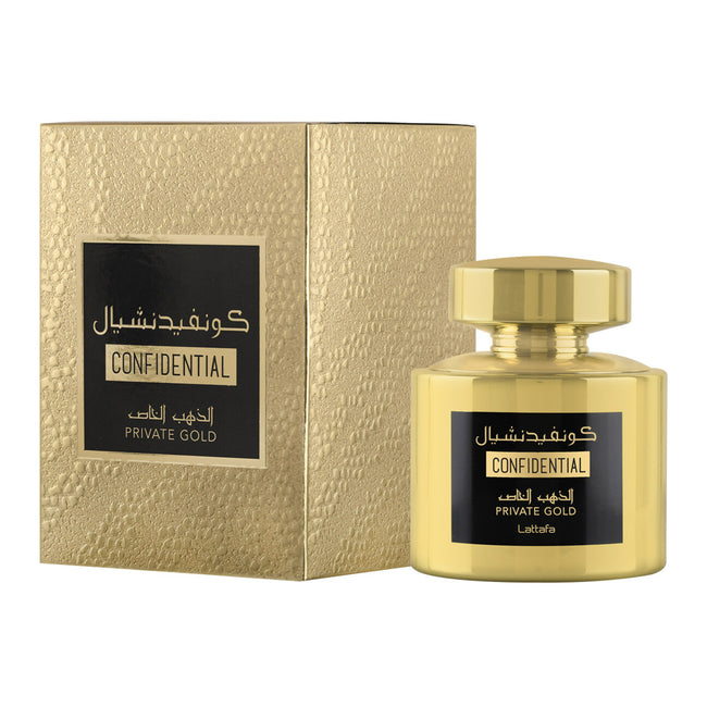 Lattafa Confidential Private Gold woda perfumowana spray