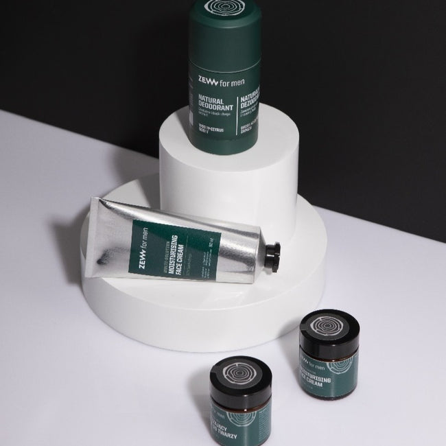 Zew For Men Naturalny dezodorant w sztyfcie z czarną hubą 80g