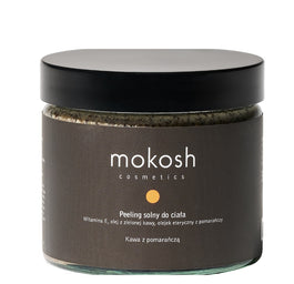 Mokosh Peeling solny do ciała Kawa z pomarańczą 300g