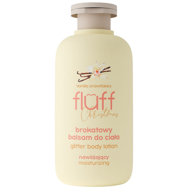 Fluff Vanilla Snowflakes zestaw balsam do ciała 200ml + mgiełka do ciała 80ml + krem do rąk 50ml
