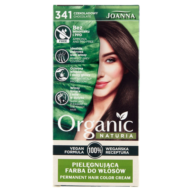 Joanna Naturia Organic pielęgnująca farba do włosów